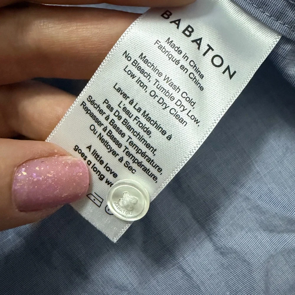 Aritiza Babaton - Eric Utility Cotton Button-Up Blouse - Picture 5 of 10